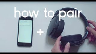 How To Pair and Reset Your Sennheiser HD 440 Headphones to Your Bluetooth Device [upl. by Teresa]