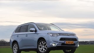 Mitsubishi Outlander PHEV test 2014 [upl. by Ariaz]