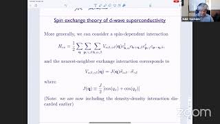 PHYSICS 295B Quantum Theory of Solids Lec 20 Antiferromagnetism and pairing [upl. by Ycaj550]