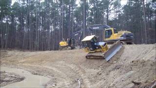 Dozer Grading a 21 slope [upl. by Elinad]