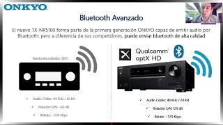 Bluetooth con aptX en equipos ONKYO [upl. by Ayn]