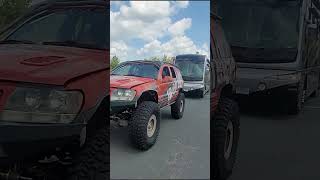 Its always something right jeep wj towing rescue offroad adventure 40s RV RVLife v8 [upl. by Airamat]