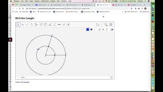 Edmentum Geometry  Relating Arc Length and Area to Radius part 1 of 2 [upl. by Einaj]