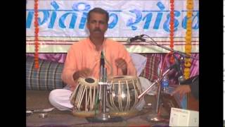 Pt Umesh Moghe  Jejuri Tabla Solo Drut Part 1 [upl. by Ellehsyt]