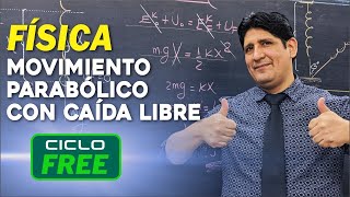 FISICA  Movimiento Parabólico de caída libre CICLO FREE [upl. by Sairacaz]