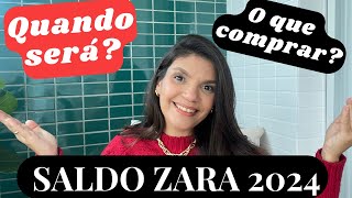 SALDOS ZARA 2024 TUDO QUE VOCÊ PRECISA SABER ANTES DE COMPRAR [upl. by Crow]