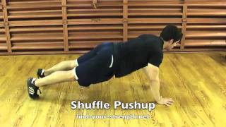 Shuffle Pushup [upl. by Borroff565]