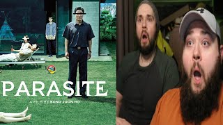 PARASITE 2019 TWIN BROTHERS FIRST TIME WATCHING MOVIE REACTION [upl. by Goldman]