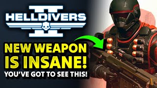 Helldivers 2  New Weapon is CRAZY POWERFUL New Ship Modules Democratic Detonation Warbond [upl. by Naujud]