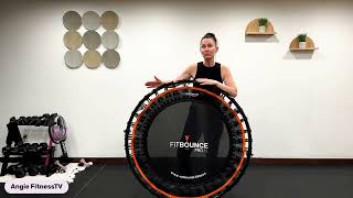 Supercharge Your Lymphatic System With This Easy Rebounding Workout Series Fit Bounce Pro XL [upl. by Lihcox985]