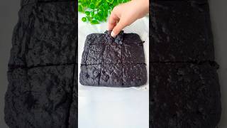 Eggless Brownie Recipe  Fudgy Brownie  How to make brownie  brownie brownies trend shorts [upl. by Otes]