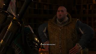 The Witcher 3  Asking Dijkstra for help before A Poet Under Pressure [upl. by Enileda]