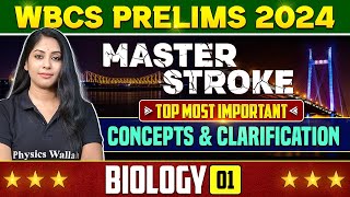 WBCS 2024 Master Stroke  Biology amp EVS Part  1  Important Concepts amp Clarification  WBPSC Wallah [upl. by Ahtelra]