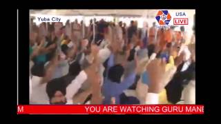 Amrit Sanchar  Yuba City USA  SAMAGAM  DHADRIANWALE  2792015 [upl. by Arretak]