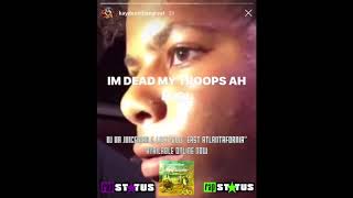 Hoovers Pressed Denver Lane Blood Rap Status Exclusive [upl. by Jaquenette]