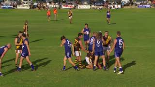 Anzac Day Nuriootpa vs Angaston Angaston Oval Q2 [upl. by Mendie342]