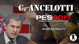 PES 2017 Face Build Carlo Ancelotti Bayern Munich [upl. by Etak]