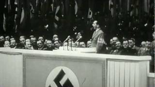 1943 Goebbels fordert den quotTotalen Kriegquot [upl. by Victoria]