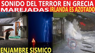 ENJAMBRE SÍSMICO  SONIDO DEL TERROR  OLAS GIGANTES  TREMENDAS TORMENTAS DEVASTANDO CIUDADES [upl. by Enyawad]