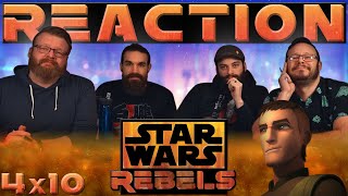 Star Wars Rebels 4x10 REACTION quotJedi Nightquot [upl. by Inman]