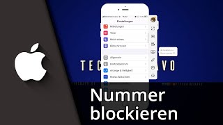 Nummer blockieren beim iPhone amp Blockierung aufheben ✅ Tutorial [upl. by Roxi]