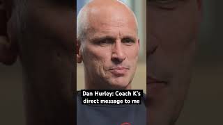 Dan Hurley on advice Coach K gave him while he was at Rhode Island uconn interview basketball [upl. by Sinnoda]