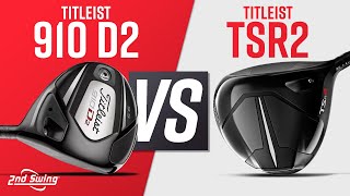 Titleist TSR2 vs Titleist 910 D2  Titleist Driver Comparison [upl. by Ahsla]