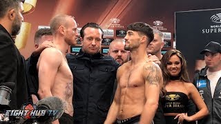 GEORGE GROVES VS JAMIE COX FULL WEIGH IN AND FACE OFF VIDEO [upl. by Waiter258]