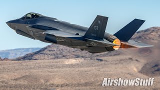 All Jet Demos Nellis AFB Airshow 2022 [upl. by Eirod903]