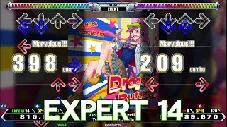 Dragontail Butterfly  TomHck featNadia  EXPERT 14 amp DIFFICULT 8 DDRStepMania [upl. by Tamah244]