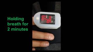 Pulse Oximetry  Breath Hold [upl. by Arodasi]