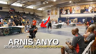 Double Stick Arnis Anyo  Team Philippines  2018 World Championships [upl. by Essined]