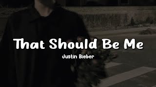 Justin Bieber  That Should Be MeSpeed Up [upl. by Elleyoj361]