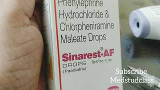 Medicine Review Sinarest AF drops [upl. by Bolte]