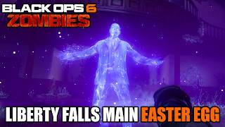 COD Black Ops 6 Zombies  Liberty Falls Main Easter Egg Full Guide Scientist [upl. by Timrek]