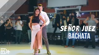 Ozuna Anthony Santos  Señor Juez  BASI Y DEISY  Bachata Elegante Dance🔥 [upl. by Ylrebmi]