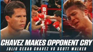 When Julio Cesar Chavez Made His Opponent Cry  FEBRUARY 9 1996 [upl. by Gamin]