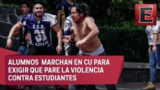 UNAM identifica a porros que atacaron a estudiantes en Rectoría [upl. by Garbe]