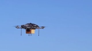 Minidrones para entregas de Amazon [upl. by Dyna]