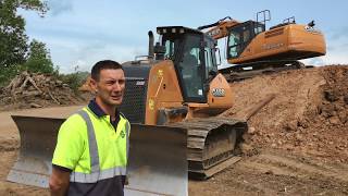 Europe CASE Customer Testimonial  Woods Waste UK  1150M Dozer [upl. by Timoteo]