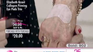 Elizabeth Grant Collagen Eye Pads Trio at The Shopping Channel 434707 [upl. by Ozzie606]