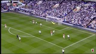 Tomas Rosicky goal vs Tottenham HD 01 with Martin Tyler commentary 4314 [upl. by Anahsed]