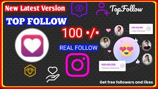 💯 New Real Follow Letest Version 2024 Ka Top Follow Apk  New Top Follow Ultimate Coins Apk [upl. by Danice]