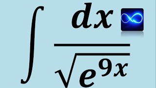 66 Integral de raíz cuadrada de función exponencial en el denominador [upl. by Stefania722]