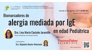 Biomarcadores de alergia mediada por IgE en edad pediátrica [upl. by Howe]