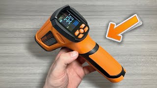 VEVOR Dual Laser Infrared Thermometer  User Review [upl. by Aleehs]