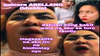 TONI FOWLER VS UNICORN ARELLANO bhebhe  NAGSALITA NA BAKIT WALA NA SYA SA TORO FAMILY [upl. by Mochun]