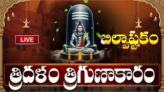 LIVE  సోమవారం రోజు బిల్వాష్టకం వింటే కోటీశ్వరులవుతారు  Bilvashtakam  Lord Shiva Bhakthi Songs [upl. by Nylegna980]