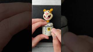 Sandy Cheeks Satisfying Wool Art [upl. by Notluf]