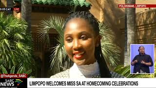 Miss SA  Limpopo to host a series of celebrations to welcome newly crowned Ndavi Nokeri [upl. by Babbie574]